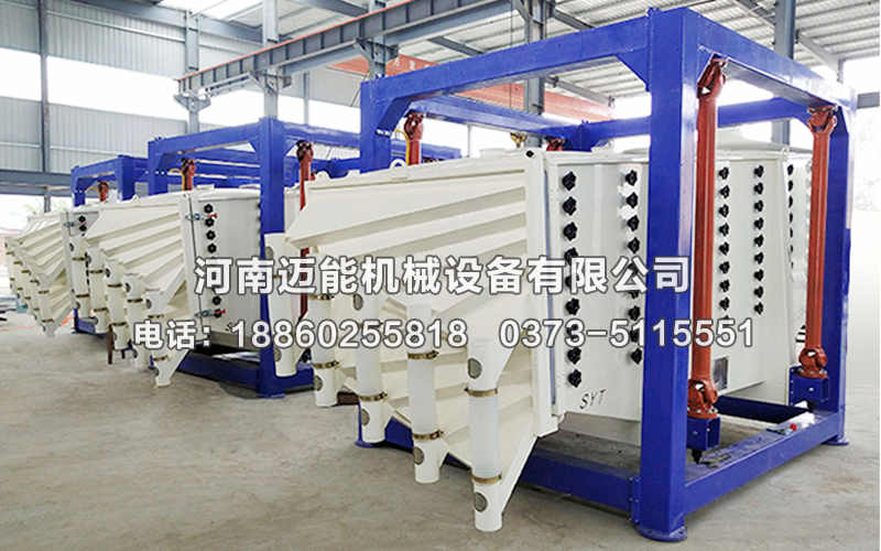 機(jī)制砂方形搖擺篩的特點(diǎn)以及工作原理有哪些？