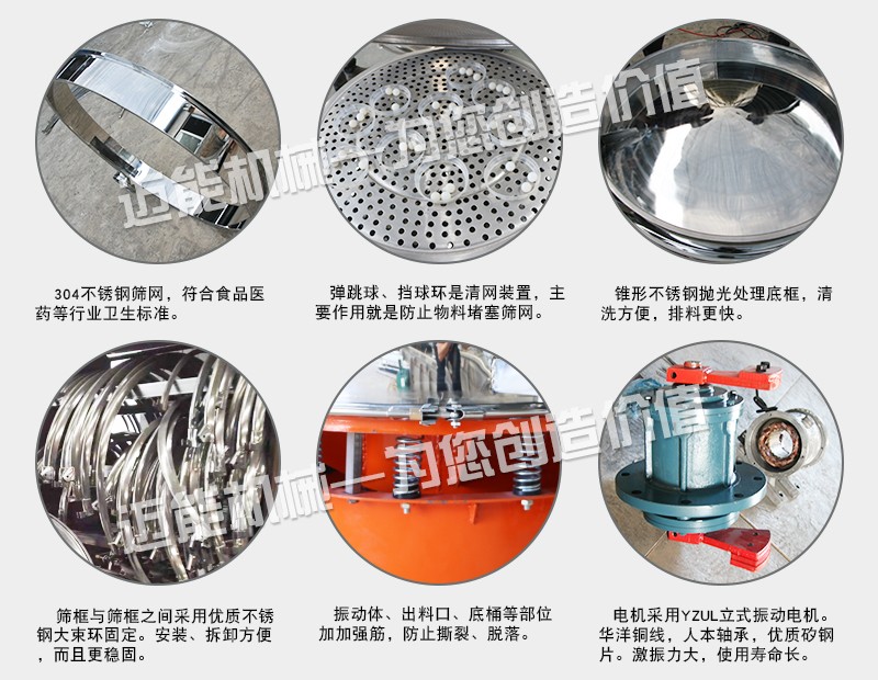 冶金石灰振動篩特點