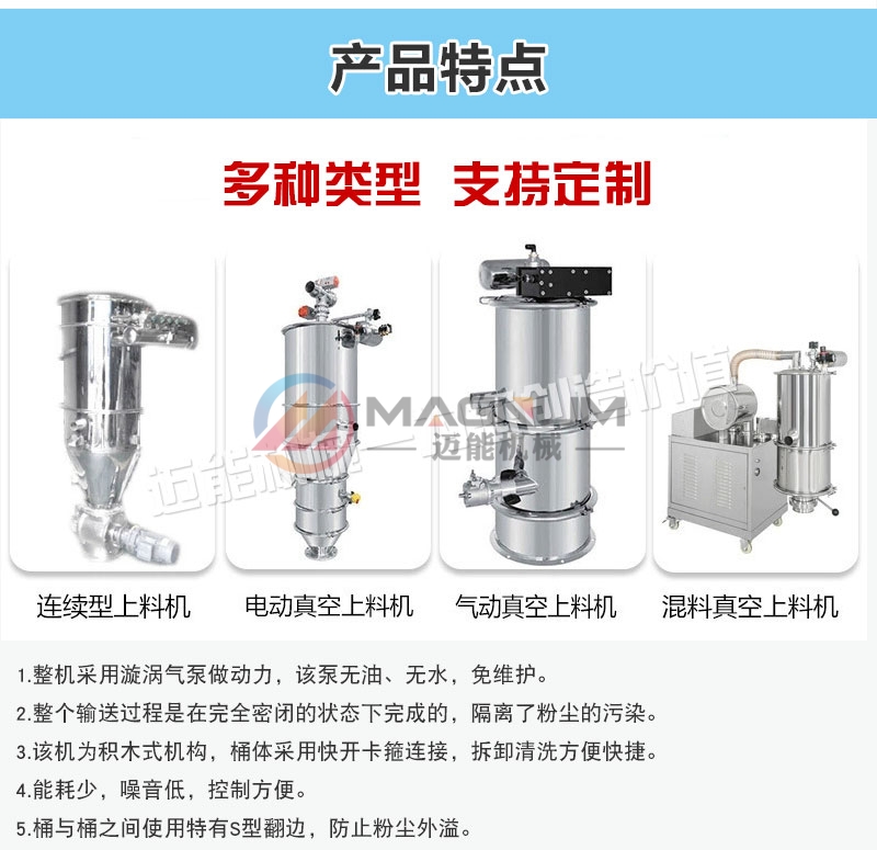 玄武巖粉真空上料機